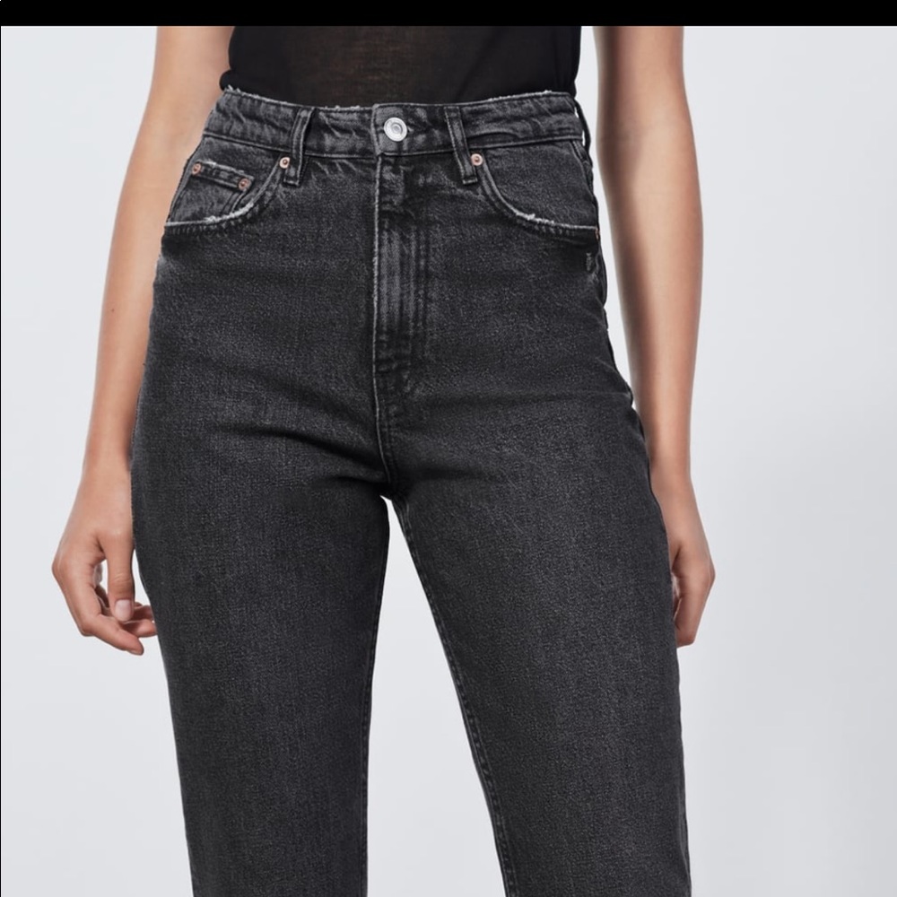 Zara 90s fit mom jeans